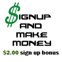 Sign Up and Make Money affiliate banner.