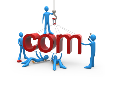 Website construction on a .com.